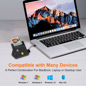 <span class=keywords><strong>Zoweetek</strong></span> ISO ชิปสำหรับเขียนอ่าน7816, รองรับ EMV CAC ID IC SIM SiS ATM debit ธนาคารบัตรเครดิต USB เครื่องอ่านบัตรสมาร์ทการ์ด - Product Image 4