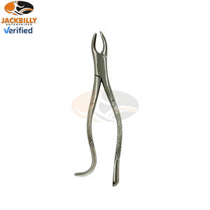 Juego de fórceps de extracción Molar superior de acero inoxidable Manual Premium # 18L/# 18R Instrumentos de gancho de extracción de dientes dentales izquierdo/derecho - Product Image 4