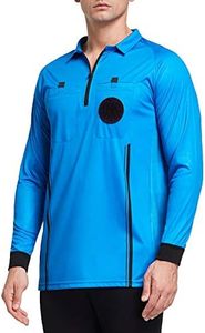 Vente en gros personnalisé d'uniformes d'arbitre de match de football professionnel maillot de football de haute qualité combinaison d'arbitre OEM pour ensemble d'uniformes - Product Image 2