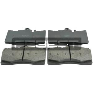 Set di pastiglie freno anteriori FEBEST (0101-UCF30F) - Product Image 1