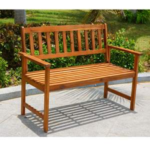 Optimal Farmhouse Style <b>Outdoor</b> bench for Hotels Customizable Color Logo High Quality Solid <b>Wood</b> Comfortable for Guests' - Product Image 6