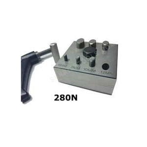 Ensemble de 7 coupeurs à disque ovales avec poignée à levier outils de fabrication de bijoux utilisation au prix le plus bas de haute qualité pour la fabrication professionnelle - Product Image 1