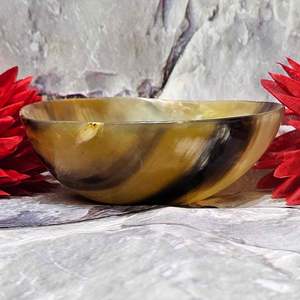 Cuenco de Cuerno Ecológico para un Estilo de Vida Sostenible, Cuenco de Servir de Cuerno de Búfalo Natural, Centro de Mesa - Product Image 3