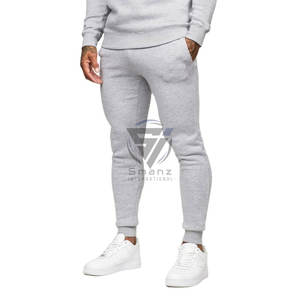 Pantalons de survêtement à jambes larges de haute qualité, en molleton français, logo personnalisé, lavage à l'acide, pantalon vintage - Product Image 6