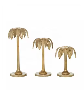 Portavelas de metal Top Garde 100% con el último candelabro decorativo para el hogar con diseño de bambú disponible a un precio razonable - Product Image 4