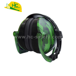 Protège-oreilles pliables HC700 pour adultes avec conception légère sans métal et réduction du bruit certifiée pour le travail industriel - Product Image 2