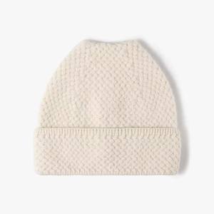 Bonnet d'hiver pour hommes en tricot jacquard personnalisé de haute qualité Bonnet avec strass Logo personnalisé Bonnet coupe-vent - Product Image 6
