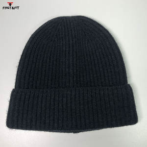 Customizable High Quality Unisex <b>Fleece</b> <b>Beanie</b> Hat 100% Cotton Breathable Waterproof 3D Embroidery Multi-Color Options Latest - Product Image 1