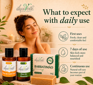 Aceite Cosmético Líquido Natural de Caléndula y Aceite de Ricino, Extracto Puro de Plantas para el Cuidado de la Piel y el Cabello - Product Image 2