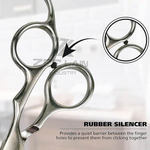 Tijeras de peluquero hechas a medida al por mayor con diseño único de color sólido y hoja afilada de acero inoxidable - Product Image 6