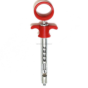 Seringue dentaire auto-aspirante la plus vendue 1,8 ml, à anneau unique, en acier inoxydable, manche en plastique rouge, certifiée CE ISO, kit d'instruments - Product Image 4