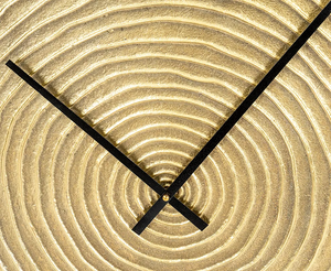 <span class=keywords><strong>Orologio</strong></span> <span class=keywords><strong>da</strong></span> <span class=keywords><strong>parete</strong></span> minimalista nero con grande ventola a mano bianca dorata <span class=keywords><strong>da</strong></span> <span class=keywords><strong>80</strong></span> <span class=keywords><strong>cm</strong></span> - Product Image 5