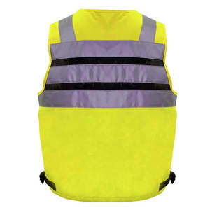 Precio barato Mejor Venta caliente Chaleco de trabajo 100% Poliéster Seguridad para hombres Chaleco de trabajo hecho a medida Chaleco de seguridad bajo Moq - Product Image 3