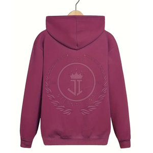 Survêtements d'hiver à capuche pour hommes, personnalisables avec logo, respirants, écologiques, légers et décontractés, couleur unie – Approvisionnement direct usine 2025 - Product Image 2