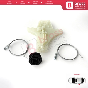 BWR5371 Kit de reparación de regulador de ventana trasera izquierda para Golf MK6 A6 5K 5K1 AJ5 Variant 2008-20014 5 puertas 5K4839461 - Product Image 3