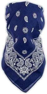 Pañuelo Personalizado de Algodón 100% Suave, Venta al por Mayor, Impresión Reactiva, Pañuelo Clásico con Diseño Paisley - Product Image 5