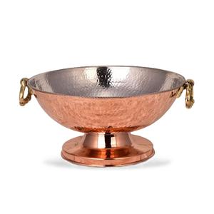 Tazón de champán de forma redonda de Metal dorado crudo de diseño liso con tazón de cóctel de vino Base para uso en bares caseros - Product Image 3