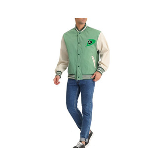 Veste de sport d'hiver personnalisable pour hommes, 100% coton, taille adulte, respirante et coupe-vent, logo sur le devant, style vintage - Product Image 2