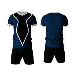 Ensemble de maillot de rugby pour hommes adultes 2025 en gros, haute qualité, confortable, respirant, séchage rapide, logo personnalisé sublimé, nom de l'équipe - Product Image 3