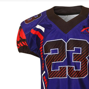 Meilleure vente de maillots de football américain de qualité supérieure fabriqués sur mesure à prix de gros vêtements de sport maillots de football à manches courtes - Product Image 3