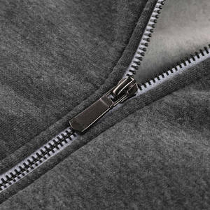 Sweats à capuche unisexes à fermeture éclair de haute qualité, poids lourd, impression de logo personnalisé, coupe ample, style décontracté, sweats à capuche grande taille - Product Image 4