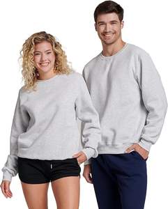 2025 sweats à capuche en coton pour hommes avec logo personnalisé coupe régulière pull à col rond sweats vierges hiver décontracté solide séchage rapide respirant - Product Image 4