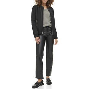 แจ็คเก็ตบอมเบอร์แฟชั่นใหม่สำหรับผู้หญิง สไตล์ลำลอง ซิปยาว ระบายอากาศได้ดี เหมาะสำหรับฤดูหนาว - Product Image 5