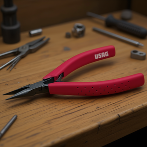 คีมปากสั้นแบบครึ่งวงกลมยี่ห้อ Usag พร้อมปากตรงสำหรับงานหลากหลายประเภท - Product Image 3