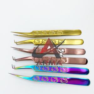 แหนบปลายขนตาปลอมแบบยั่งยืนที่ติดขนตาแต่ละชิ้นได้รับการทดสอบด้วยมือแข็งแรงฉลากส่วนตัว - Product Image 6