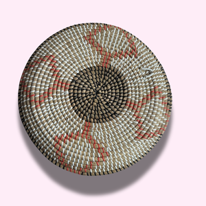 อุปกรณ์ตกแต่งผนังทรงกลมทำด้วยมือจากหญ้าทะเลธรรมชาติสำหรับตกแต่งบ้านวัสดุธรรมชาติทำจากของตกแต่งผนังในเวียดนามขายส่ง - Product Image 2