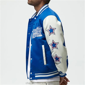 New Custom Latterman College <b>Baseball</b> Bomber <b>Jackets</b> <b>jacket</b> for <b>men</b> Streetwear Unisex College <b>Jacket</b> with patchwork - Product Image 6