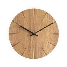 Wooden Decorative Round Wall Clock Quality Quartz Battery Operated Wall Clocks for Customized Size <b>Hot</b> Sale Product - Product Image 6