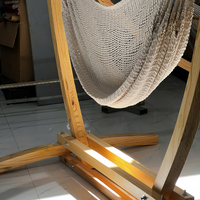 Hamac en macramé JNC, artisanal, durable, écologique, pour meubles d'extérieur, jardin, terrasse et décoration intérieure - Vente en gros