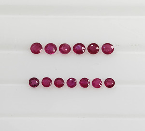 Best Price 100% Natural Burma <b>Ruby</b> Heated 3x4mm Calibrated Oval Cut Reddish Pink Color Loose Gemstone for Jewelry Making - Product Image 1