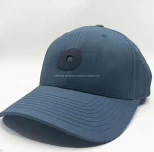 Summer Baseball 6 Panel Cap OEM ODM Custom Logo Embroidery Flat Brim Adjustable Vintage Wash High Quality Acrylic <b>Hat</b> - Product Image 2