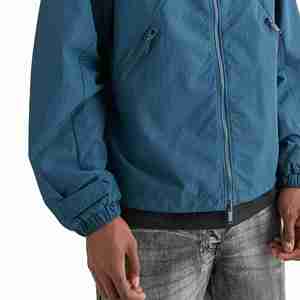 Veste décontractée pour homme en gros 2026, vêtements de sport d'extérieur, veste coupe-vent pour homme, col montant, veste de costume avec service OEM - Product Image 4