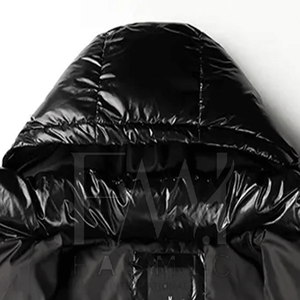 As Per Customer Demand Knitted <b>Crop</b> Top <b>Women</b> <b>Puffer</b> <b>Jackets</b> 100% Polyester Fabric Waterproof Custom Logo - Product Image 3