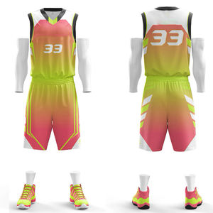 Equipo de baloncesto por sublimación, conjuntos de uniformes, camisetas de fútbol en blanco personalizadas con logotipo personalizado, uniforme de baloncesto para hombres - Product Image 6