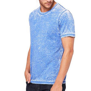 Ropa de moda Color personalizado Hombres Lavado ácido Camisetas Ropa de verano Hecho en Pakistán Lavado ácido Camisetas - Product Image 2