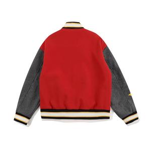 Veste d'hiver légère pour homme sur mesure col montant Letterman Professional Oversized Street Wear - Product Image 3