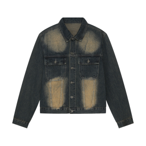 Fabricants de vêtements, impression de denim personnalisé vieilli, vestes pour hommes, jeans pour hommes, ensemble pour hommes - Product Image 2