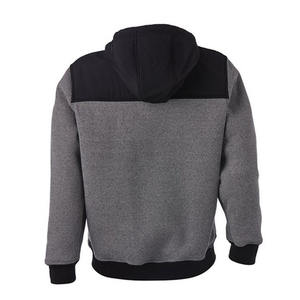 Sudadera con capucha y Top corto de forro polar cálido de invierno informal de gran tamaño con logotipo personalizado, chaqueta impermeable para correr de talla grande - Product Image 3