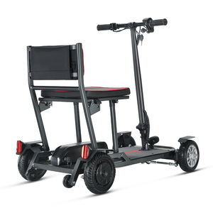 <span class=keywords><strong>Scooter</strong></span> elettrico per anziani Ultra leggero in lega di alluminio 4 ruote <span class=keywords><strong>Scooter</strong></span> per la mobilità con doppia batteria - Product Image 3