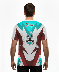 Camisetas de Fútbol para Niños, Transpirables, de Manga Corta, con Estampado por Transferencia de Calor y Números de Equipo, 100% Poliéster - Product Image 2