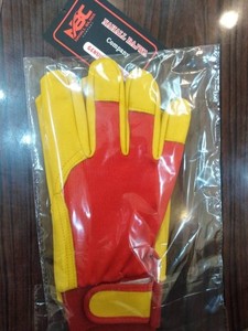 Gants de soudage en cuir de travail pour conducteur de sécurité industrielle renversé en peau de vache. - Product Image 4