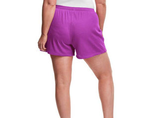 Short de basket-ball pour femmes, vente en gros, maille unie, entraînement de gymnastique, avec étiquette privée - Product Image 4