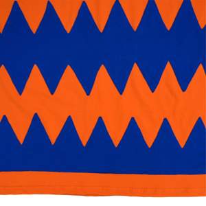 Custom Vintage Zigzag Stripe Rugby Polos Casual Sportswear Logo Organic University Camisa de manga larga para hombres-Naranja - Product Image 4