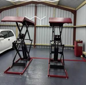 Elevador Hidráulico de Tijera para Autos de 3500 kg |   Elevador Hidráulico para Reparación de Automóviles para Taller |   Elevador de Tijera de 3 Toneladas para Autos - Product Image 1