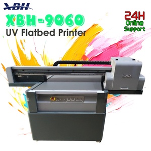 Impresora UV de cama plana Xbh 9060 de 90x60cm y 2400 DPI para impresión en papel flexible, etiquetas, tarjetas, tubos, facturas y tela. - Product Image 4