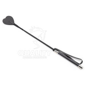 Látigo de equitación de cuero con eje trenzado Equipo ecuestre Premium para látigos de entrenamiento - Product Image 5